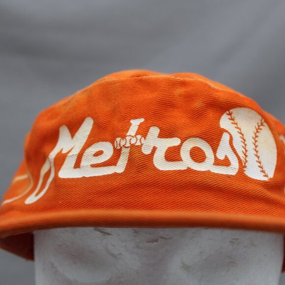 Miami Metros Hat (VTG) - Big Cheese Pizza Promo - Adult Elasticback - Picture 2 of 7
